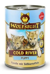 Wolfsblut Dog Puppy Cold River konzerva 395g