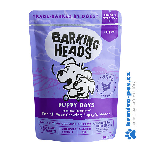 BARKING HEADS Puppy Days NEW 300g