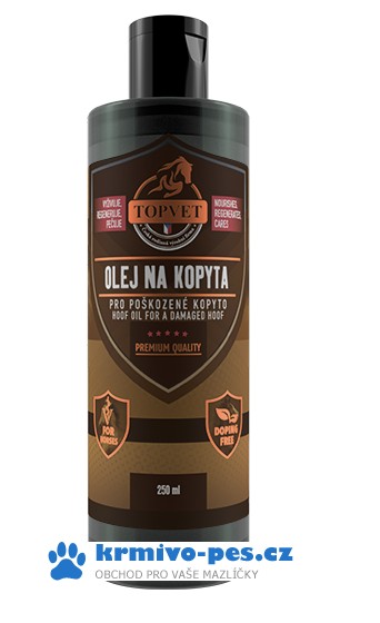 Olej na kopyta - pro poškozené kopyto 250ml