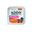 Schesir Dog vanička Monoprotein Šunka paté 150g