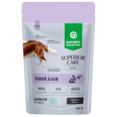 Nature's Protection Superior Care Dog kapsička Junior Rabbit/Krill 85g