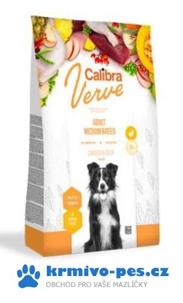 Calibra Dog Verve GF Adult Medium Chicken&Duck 12kg