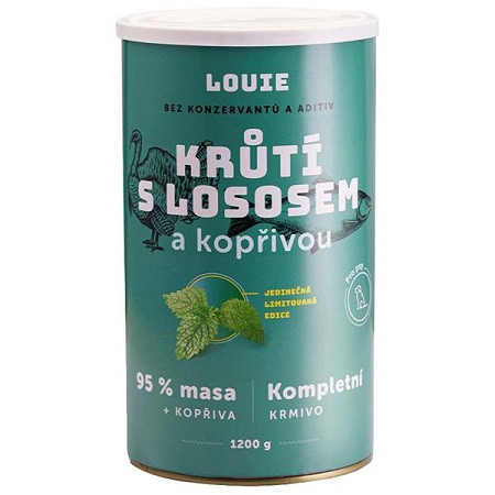 LOUIE konz.krůtí s los.,kopř.1200g