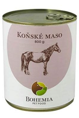 Bohemia Pet Food Koňské maso ve vlastní šťávě 0,8 kg