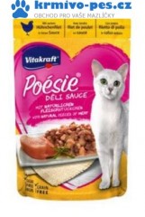 Vitakraft Cat Poésie DéliSauce kapsa kuřecí 85g