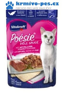 Vitakraft Cat Poésie DéliSauce kapsa treska tm. 85g