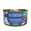 Schesir Cat konzerva Complete Nutrition Tuňák+šproty želé 85g