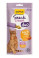GimCat Snack Cream Duo kuře&dýně 6x15g
