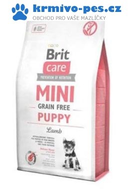 Brit Care Dog Mini Grain Free Puppy Lamb 400g