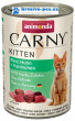 ANIMONDA konzerva CARNY Kitten - hovězí, kuře+ králík 400g