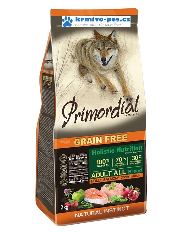 Primordial GF Adult Chicken Salmon 2kg