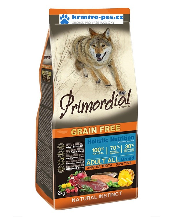 Primordial GF Adult Trout Duck 2kg