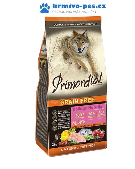 Primordial GF Puppy Chicken Seafish 12kg