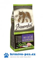 Primordial GF Cat Sterilizzato Turkey Herring 2kg