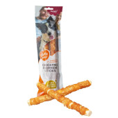 Duvo+ dog Meat! Chicken & rawhide sticks L, 2x25 cm