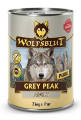 Wolfsblut Dog Adult Grey Peak Pure konzerva 395g