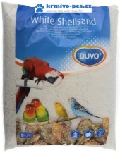 Písek hygienický pro ptáky, bílý+mušle Duvo+ 5kg