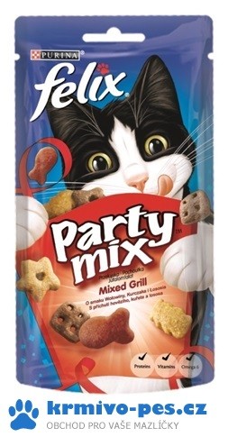 Felix snack cat -Party Mix Mixed Grill 60 g