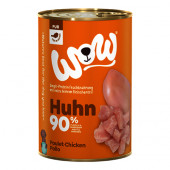 WOW konzerva PUR Kuřecí monoprotein 400g