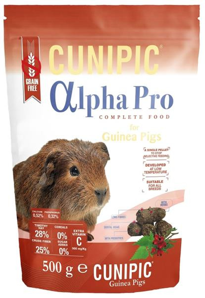 Cunipic Alpha Pro Guinea Pig - morče 500g