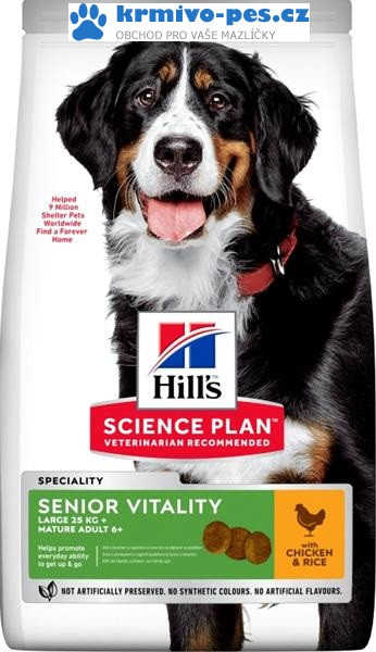 Hill's Science Plan Canine Mature 5+ Youthful Vitality Large Breed Chicken 14 kg