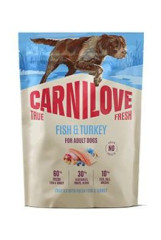 Carnilove Dog True Fresh Dry Fish&Turkey Adult AB 1,5kg
