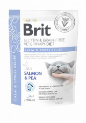 Brit Veterinary Diets Cat GF Care Calm&Stress Relief 400g