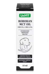 Roboran MCT olej CBD 5%+CBG 2,5% 10ml