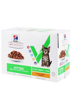 Hill's VetEssentials MULTI-BENEFIT kapsička s kuřetem pro koťata 12 x 85 g