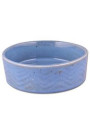 Miska keramická Zig Zag 18cm modrá 1,2l