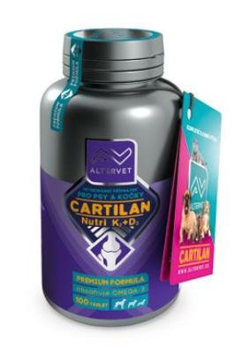 Altervet Cartilan Nutri K2+D3 100 tbl