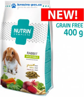 Nutrin Complete Grain Free Králík Vegetable 400g