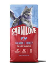 Carnilove Cat Active Dry Salmon&Turkey Adult Large 6kg