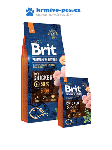 Brit Premium Dog by Nature Sport 15 kg