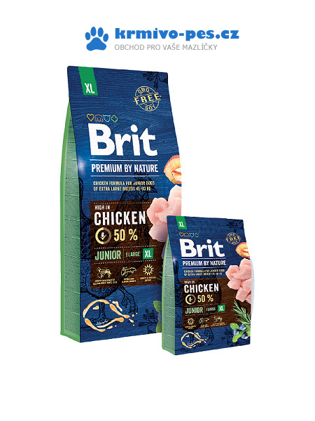 Brit Premium Dog by Nature Junior XL 15 kg