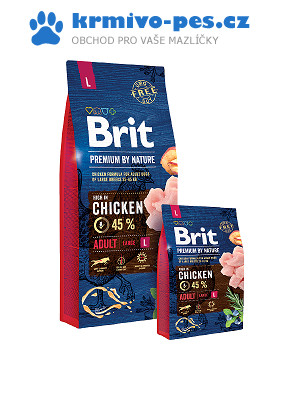 Brit Premium Dog by Nature Adult L 15 kg