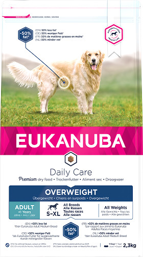 Eukanuba DC Dog OverWeight Dry 2,3 kg