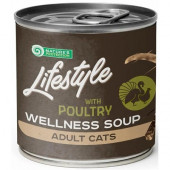 Nature´s Proteciton Cat Soup LifeStyle Longhair Poultry 140 ml