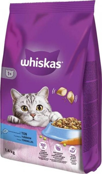 Whiskas Dry s tuňákem 14kg