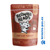 MEOWING HEADS Top Cat Turkey kapsička 100g