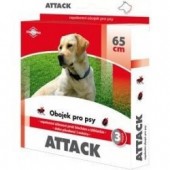 Attack obojek antiparazitární 65cm pes