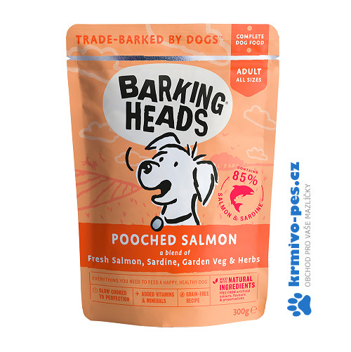 BARKING HEADS Pooched Salmon 300g