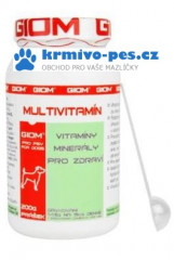 Giom pes Multivitamín 200g plv (prášek)