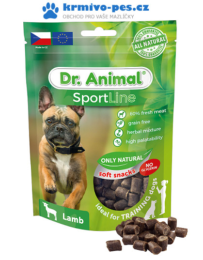 Dr. Animal Sportline jehněčí 100 g