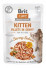 Brit Care Cat Fillets in Gravy Kitten Savory Salmon 85g