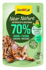 GimCat Near Nature kapsa kuře&bažant 85g