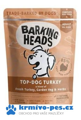 Barking Heads Top Dog Turkey Grain-Free 300 g