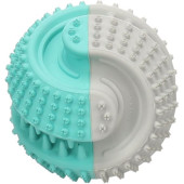 Hračka guma Growi míč bílá&zelená Flamingo