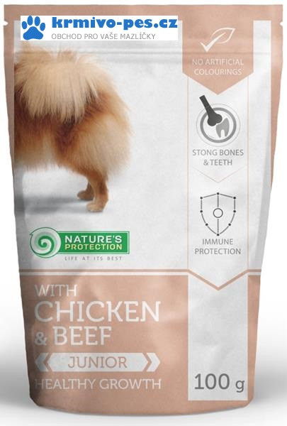 Nature's Protection Dog kaps. Junior Mini 100g