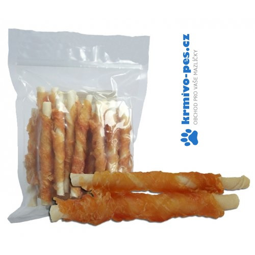 Magnum Chicken roll on Rawhide stick 500g